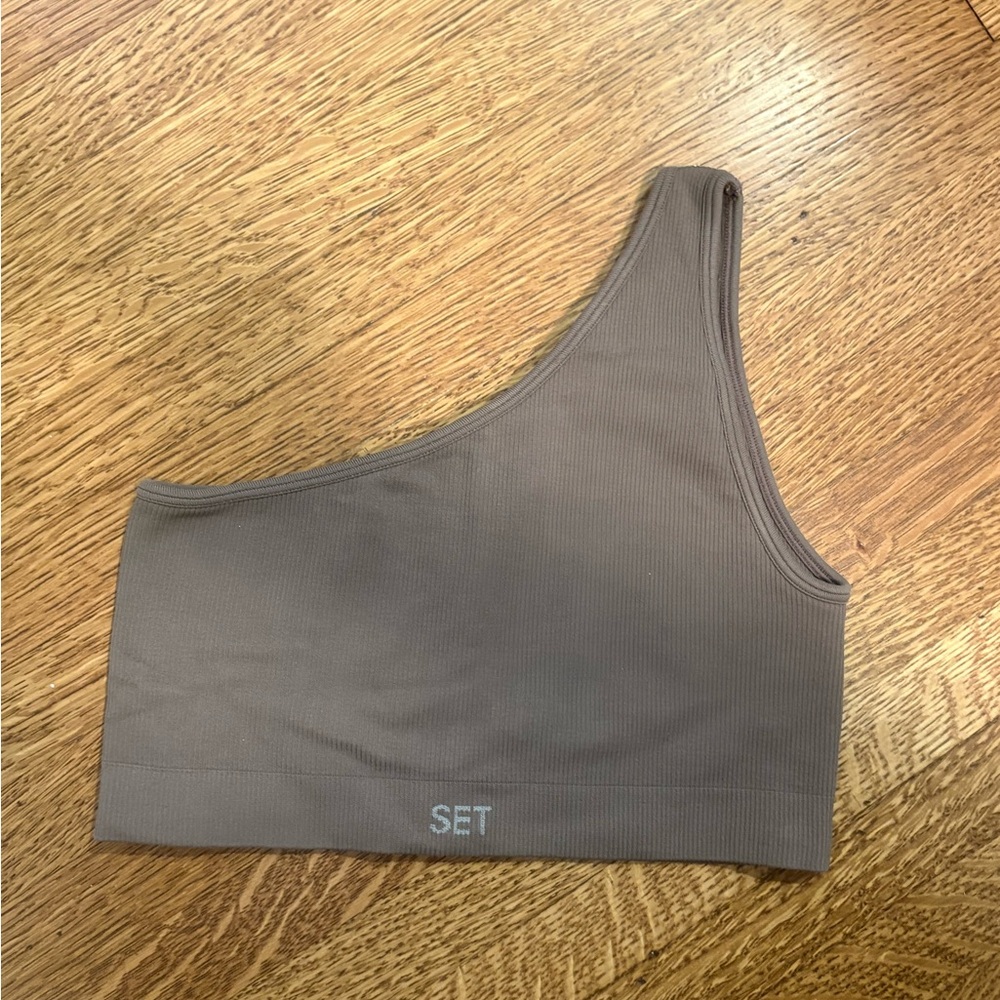 Set Active One-Shoulder Sports Bra